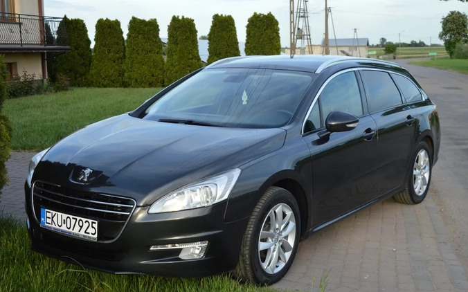 Peugeot 508 cena 30900 przebieg: 279000, rok produkcji 2012 z Kutno małe 379